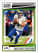 2022 Score Matthew Stafford