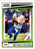 2022 Score Matthew Stafford #155