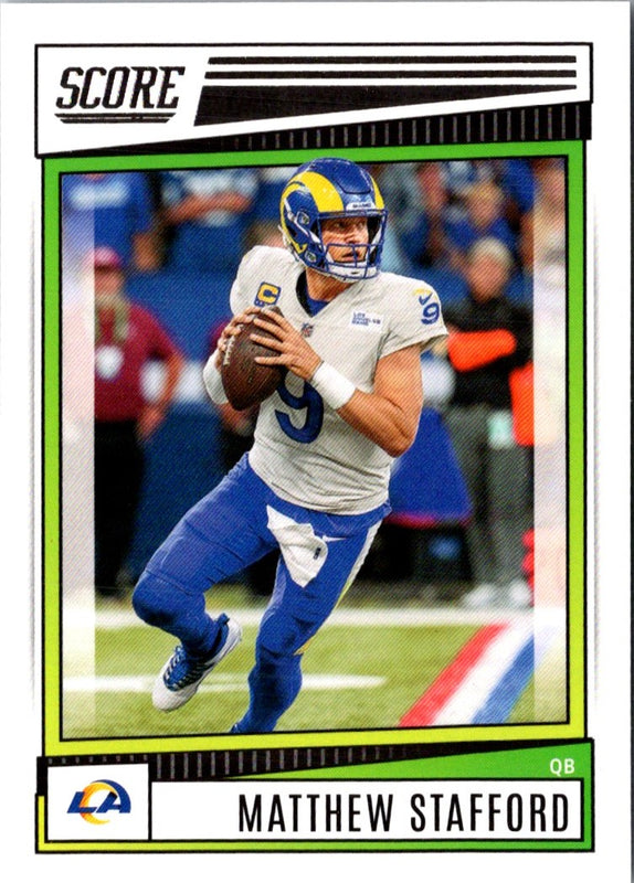 2022 Score Matthew Stafford #155