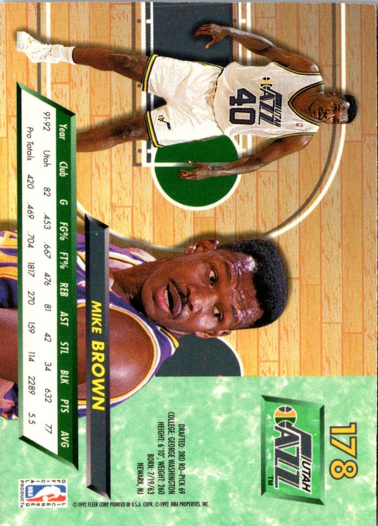 1992 Ultra Mike Brown