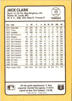 1988 Donruss Baseball's Best Jack Clark #49