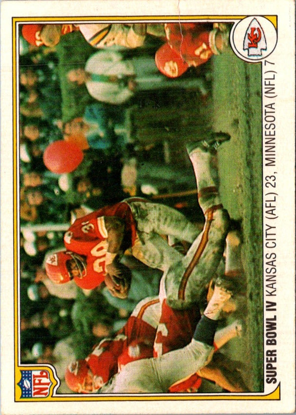 1983 Fleer Team Action Super Bowl IV #60