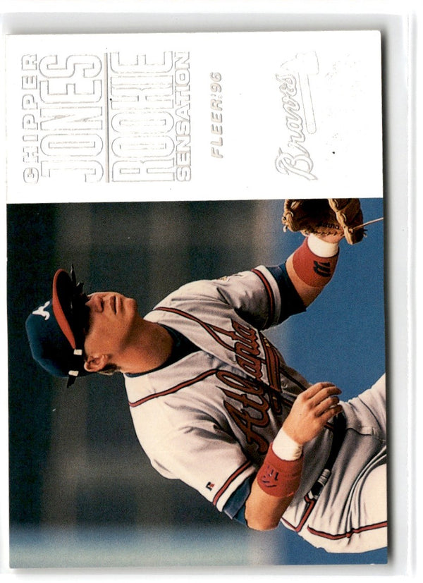 1996 Fleer Chipper Jones #10