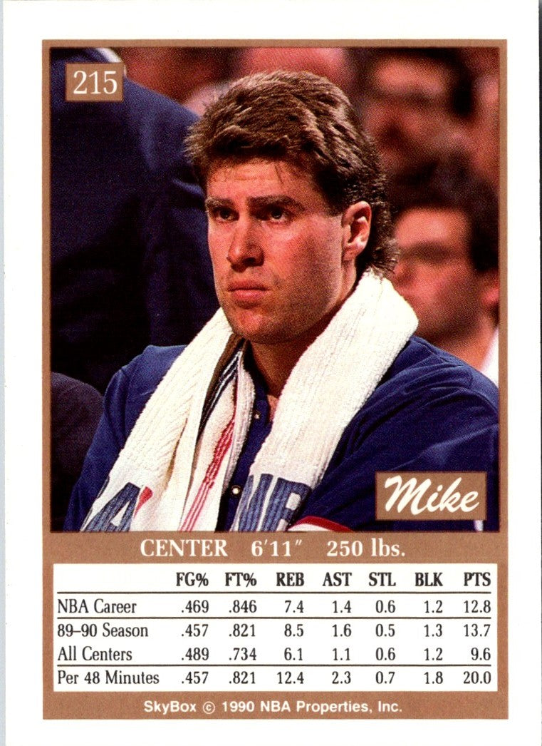 1990 SkyBox Mike Gminski