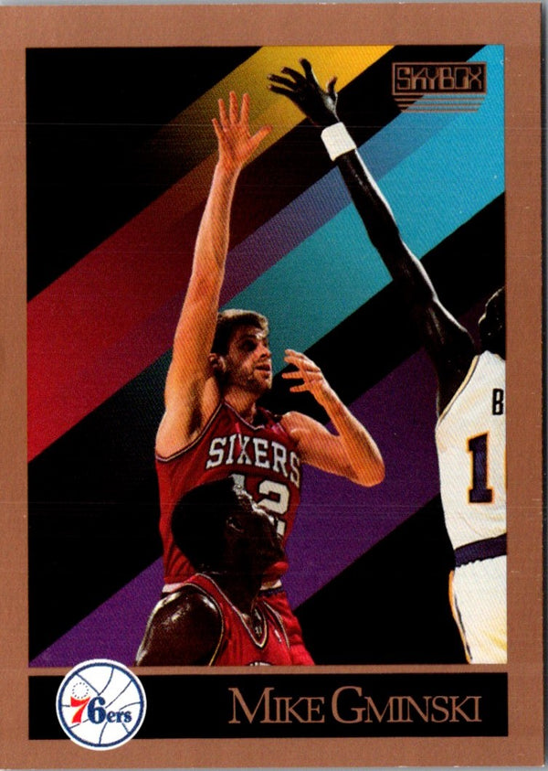 1990 SkyBox Mike Gminski #215