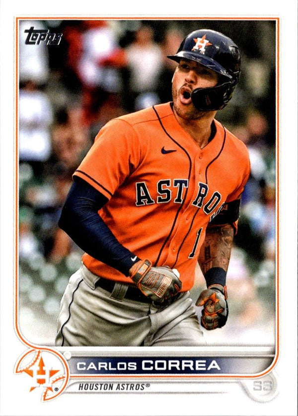 2022 Topps Carlos Correa #405