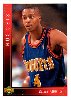 1993 Upper Deck Darnell Mee #350 Rookie