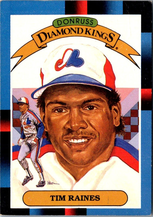 1988 Donruss Super Diamond Kings Tim Raines #2