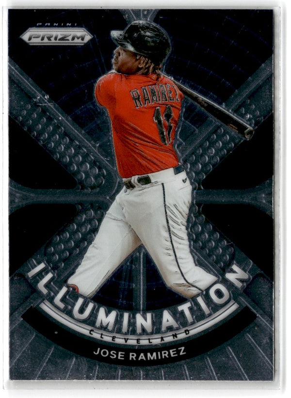 2021 Panini Chronicles Obsidian Jose Ramirez #39