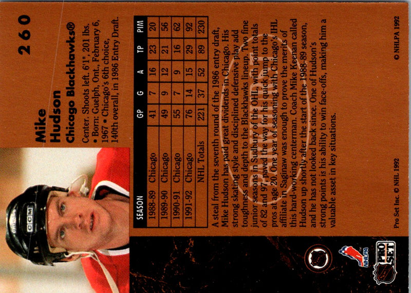 1991 Parkhurst French Mike Hudson