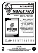 2023 Hoops Red Backs Rayan Rupert