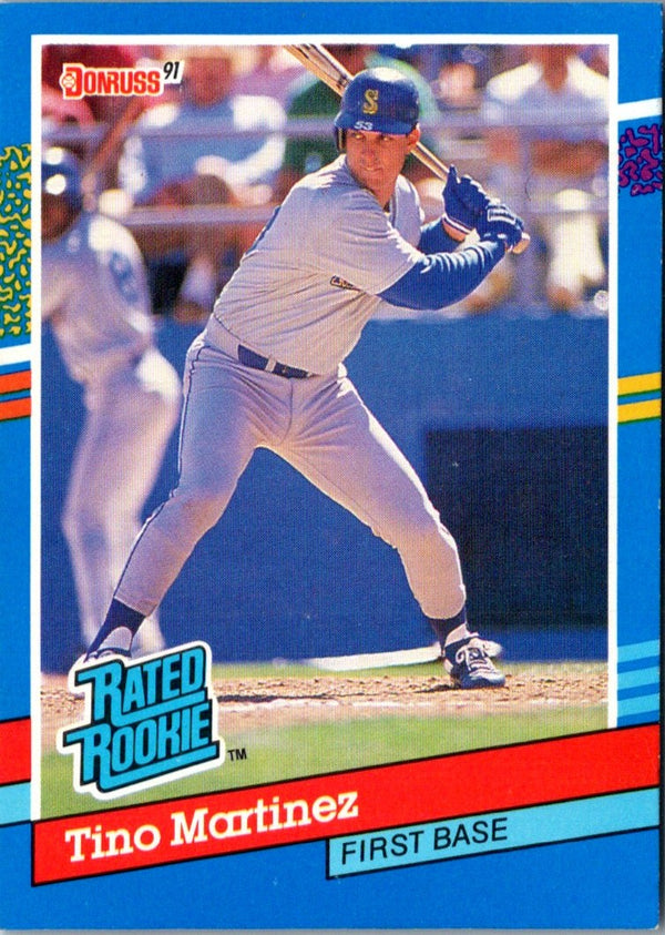 1991 Donruss Tino Martinez #28