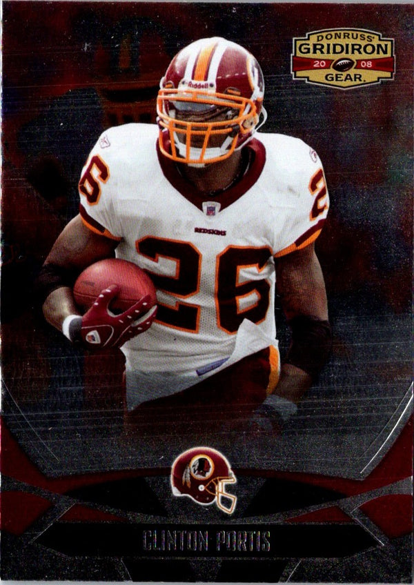 2008 Donruss Gridiron Gear Clinton Portis #99