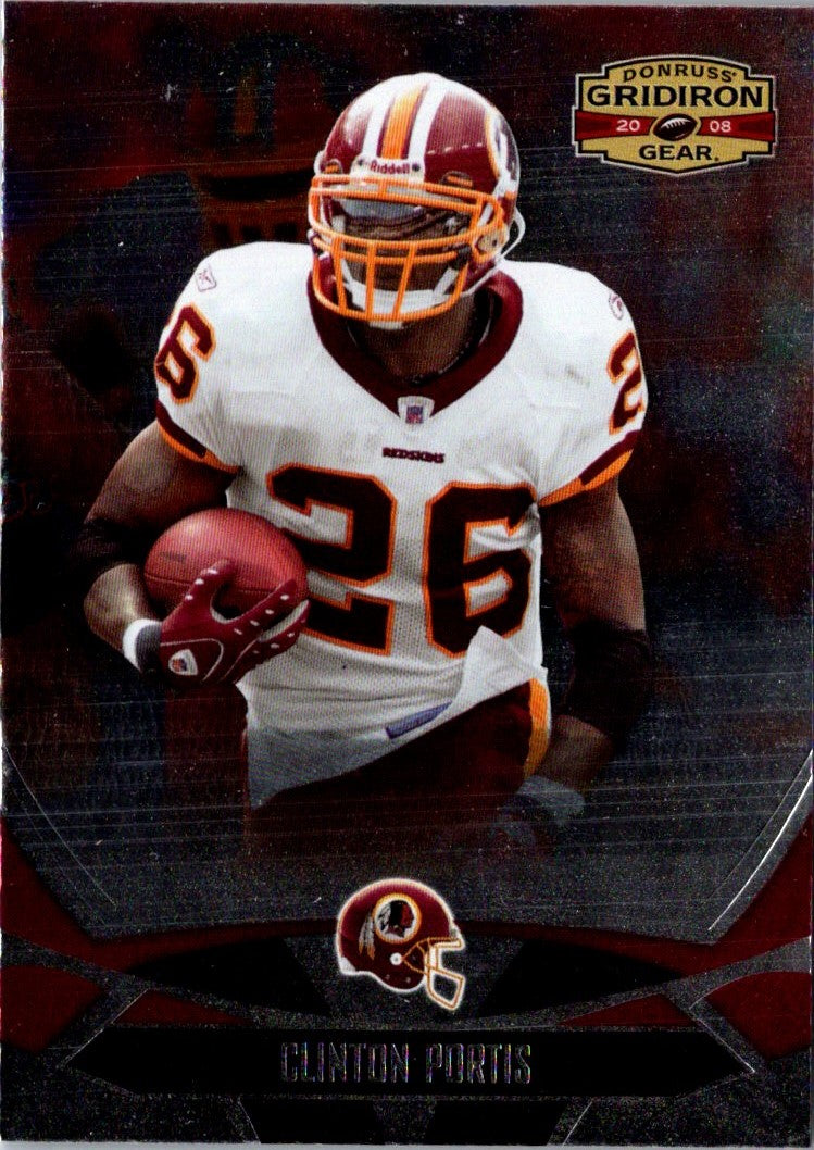 2008 Donruss Gridiron Gear Clinton Portis