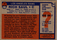 1976 Topps Rich Saul #77 Rookie