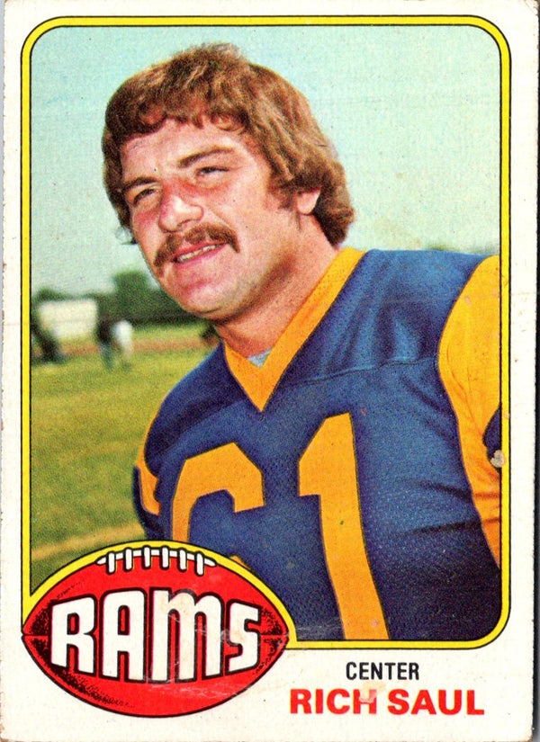 1976 Topps Rich Saul #77 Rookie