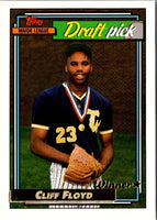 1992 Topps Gold Cliff Floyd #186
