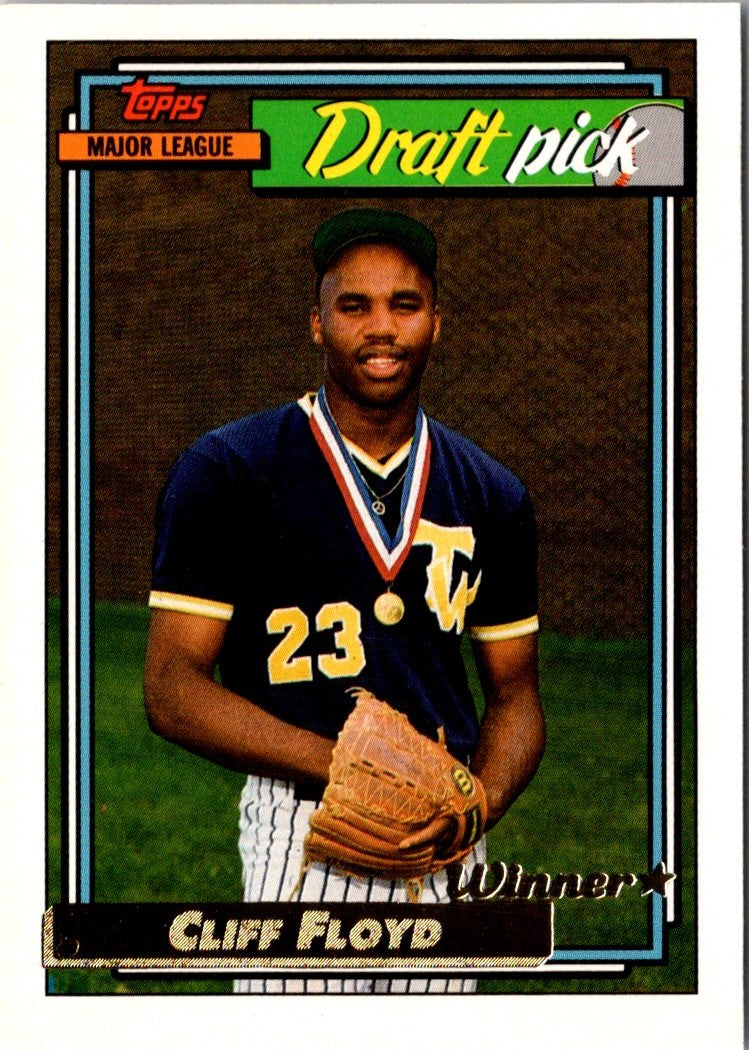 1992 Topps Gold Cliff Floyd