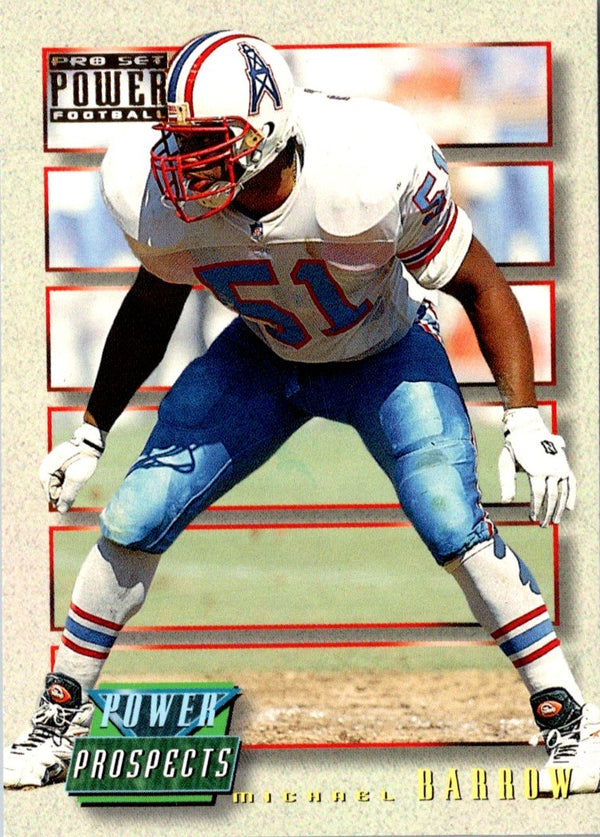 1993 Pro Set Power Update Prospects Micheal Barrow #PP33