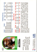1992 Hoops Bob McCann #422 Rookie