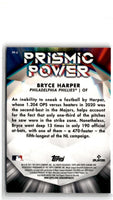 2021 Topps Chrome Prismic Power Bryce Harper #PP-4
