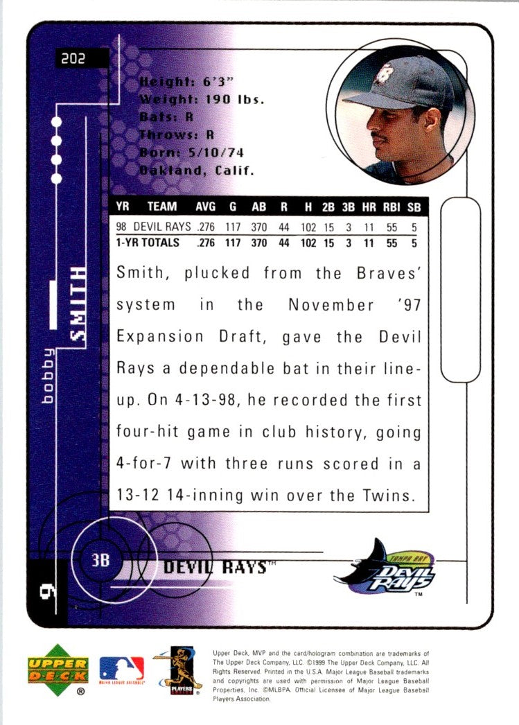 1999 Upper Deck MVP Bobby Smith