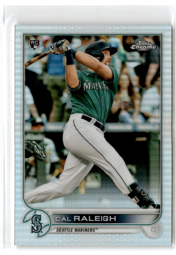 2022 Topps Chrome Cal Raleigh #149 Rookie