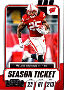 2021 Panini Contenders Draft Picks Game Ticket Red Melvin Gordon III