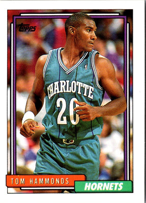 1992 Topps Tom Hammonds #318