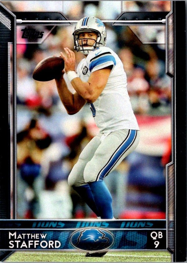 2015 Topps Matthew Stafford #90A