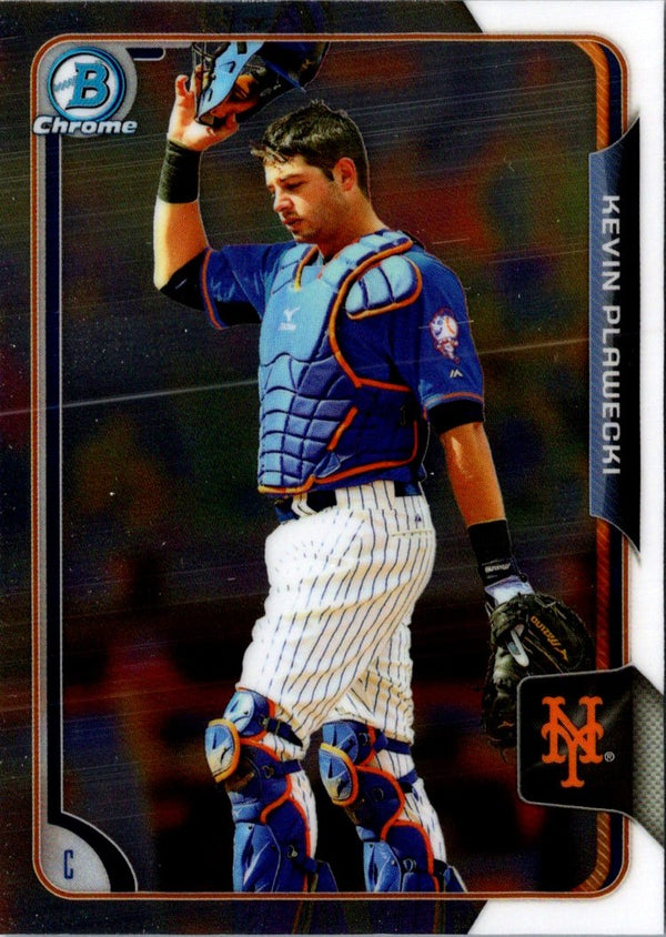 2015 Bowman Chrome Prospects Kevin Plawecki #BCP3