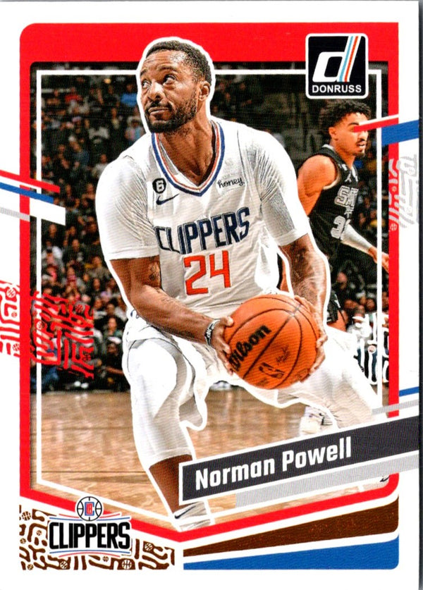 2023 Donruss Red Norman Powell #136