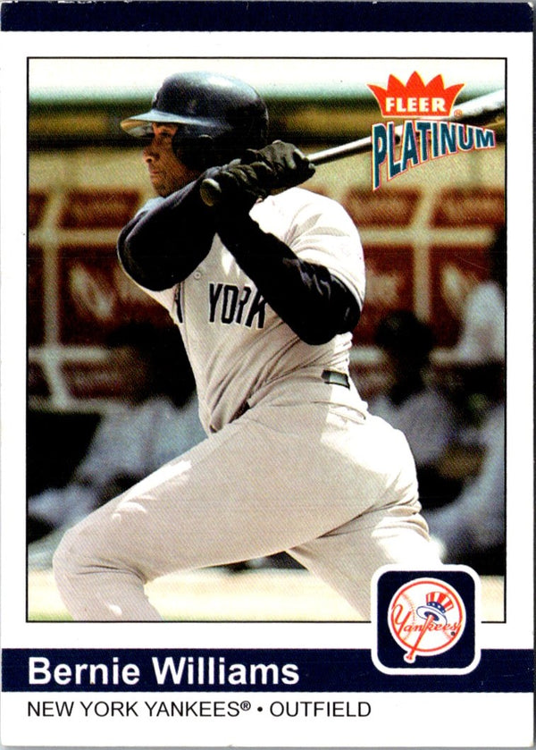 2004 Fleer Platinum Bernie Williams #10