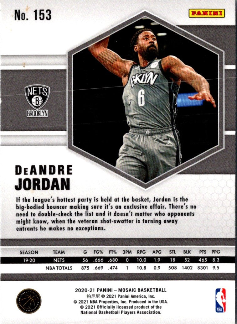 2020 Panini Mosaic DeAndre Jordan