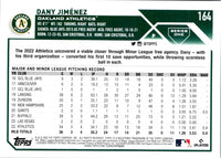 2023 Topps Dany Jimenez #164