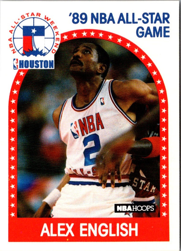 1989 Hoops Alex English #133