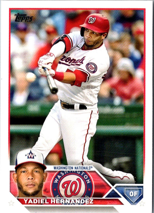 2023 Topps Yadiel Hernandez #257