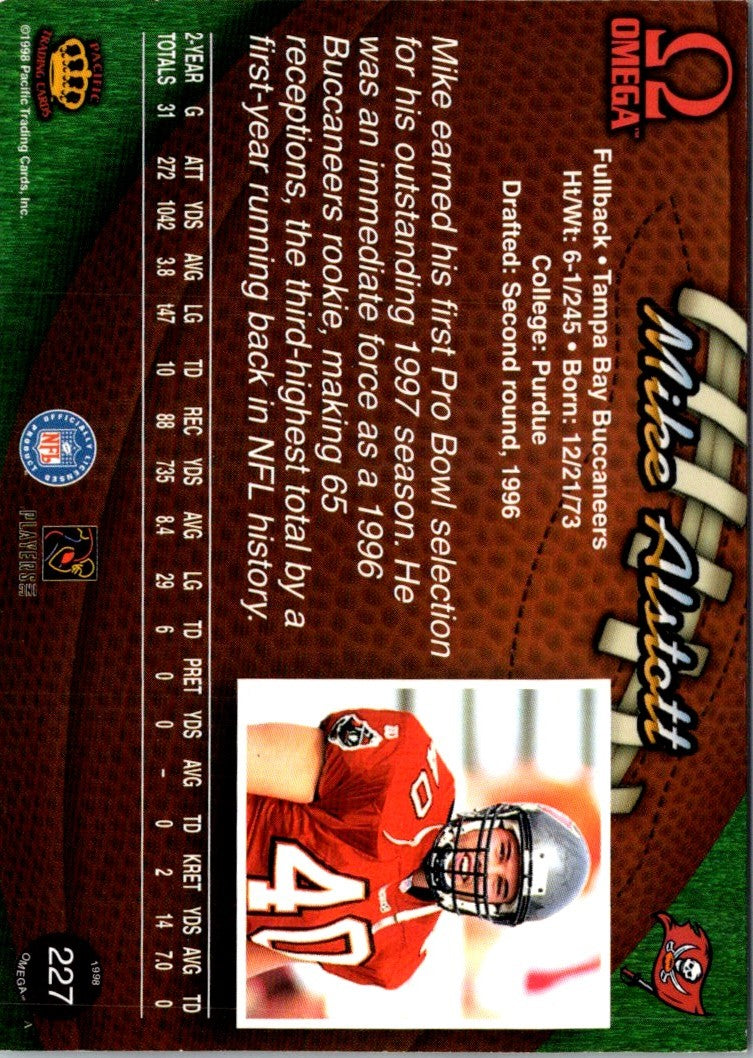 1999 Collector's Edge Fury Mike Alstott