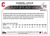 2022 Topps Update Gabriel Arias #US248 Rookie