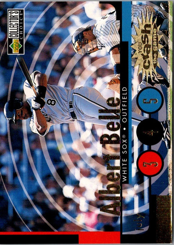1998 Collector's Choice You Crash the Game Exchange Albert Belle #CG11
