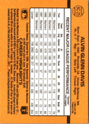 1988 Donruss Bonus MVP's Alvin Davis