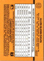 1988 Donruss Bonus MVP's Alvin Davis #BC-25