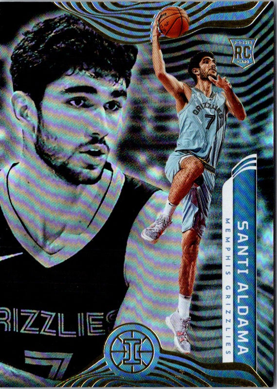 2021 Panini Illusions Santi Aldama #180 Rookie
