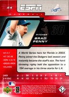 2005 Upper Deck ESPN Brad Penny #44