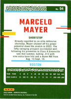 2023 Donruss Marcelo Mayer #94