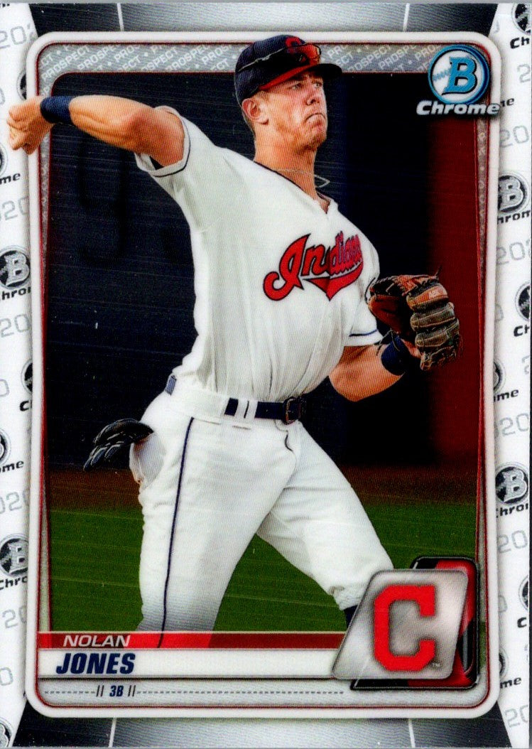 2020 Bowman Chrome Prospects Nolan Jones