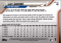 2020 Topps Gary Sanchez #46