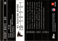 2008 Finest Roddy White #69