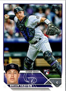 2023 Topps Brian Serven