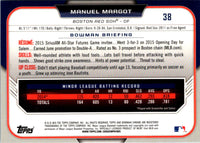 2015 Bowman Draft Picks & Prospects Chrome Manuel Margot #38